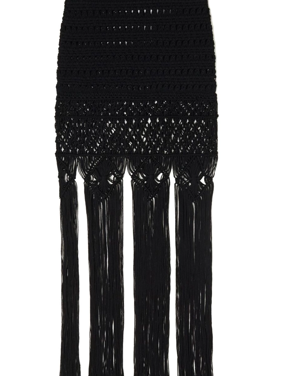 Cheap India To Women A Alanui Love crochet skirt Letter 0801
